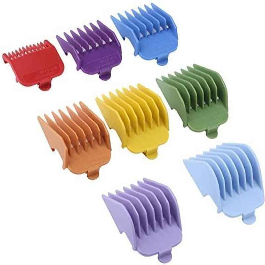 Professional Hair Clipper Guide Combs, Replacement Guards Set, 8 Length Attachment