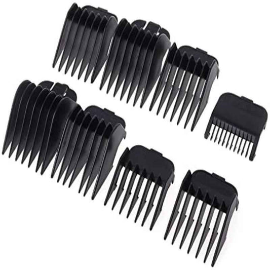 8Pcs Universal Hair Clipper Limit Comb Guide Attachment Size
