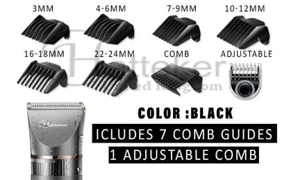 HATTEKER Replacement Comb Set rfc-69031 Set 8 Pcs Guide Adjustable Limit For Hatteker Trimmer RFC-69031