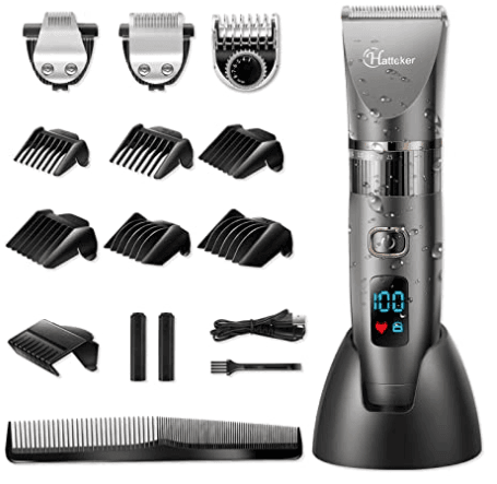 HATTEKER 3 in 1 Professional Hair Clipper Waterproof RFC-69031