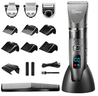 HATTEKER 3 in 1 Professional Hair Clipper Waterproof RFC-69031