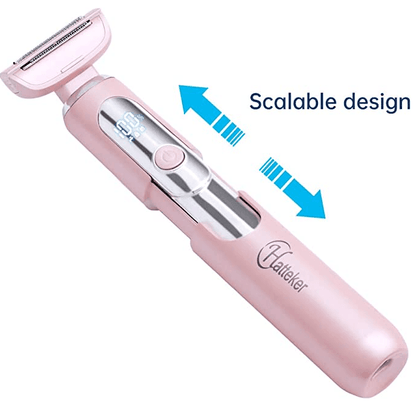 HATTEKER Electric Lady Shaver Razor Wet and Dry Waterproof