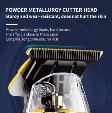HATTEKER Cordless electric hair trimmer powerful beard hair clipper