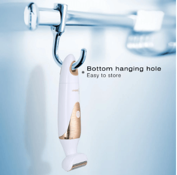 HATTEKER 6 In 1 Multifunctional Epilator Waterproof Electric Hair Trimmer Battery Painless Hair Remover Body Nose Trimmer 5178