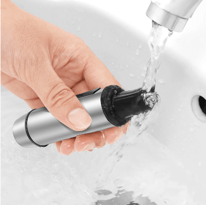 HATTEKER Nose Hair Trimmer 4 in 1 Multifunctional AA Battery Waterproof beard trimmer