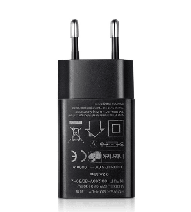 HATTEKER Fast and Reliable Head Charger USB Type Compatible for Hatteker Products (EU Plug)