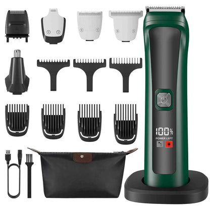 Hatteker 5-in-1 Pro Hair Clipper Set | USB Charging Hair Trimmer for Men