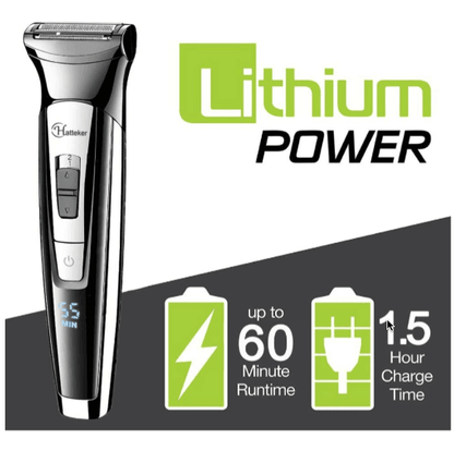 HATTEKER Professional Hair Trimmer Waterproof 5-in-1 RFC-588 – Cordless Grooming Kit for Beard, Hair & Body