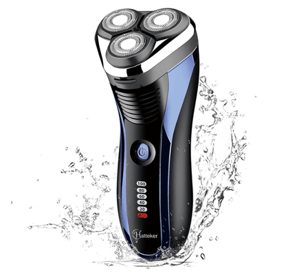 HATTEKER Electric Shaver Razor Beard Trimmer for Men Pop-Trimmer Waterproof