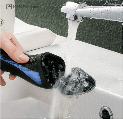 HATTEKER Electric Shaver Razor Beard Trimmer for Men Pop-Trimmer Waterproof
