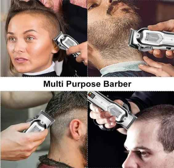 HATTEKER Hair Clipper Trimmer Cordless USB Rechargeable