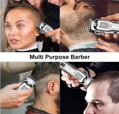 HATTEKER Hair Clipper Trimmer Cordless USB Rechargeable