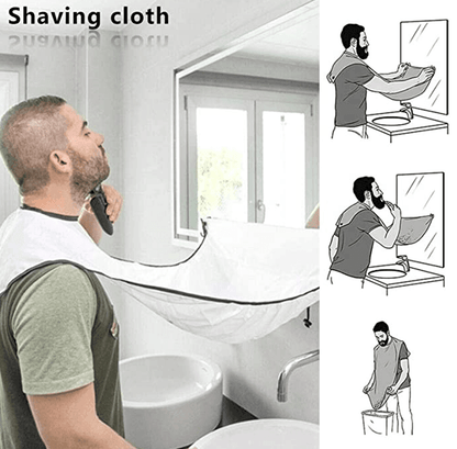 Beard Apron Trimming Catcher Cape for Men