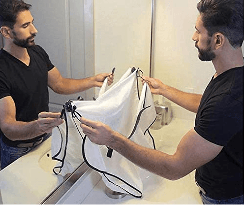 Beard Apron Trimming Catcher Cape for Men