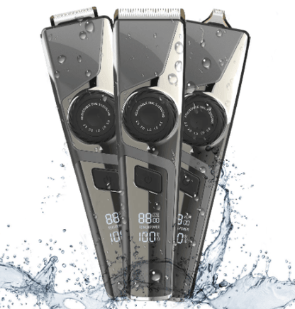 HATTEKER Professional Hair Trimmer Waterproof Men grooming kit Ceramic Blade 30903
