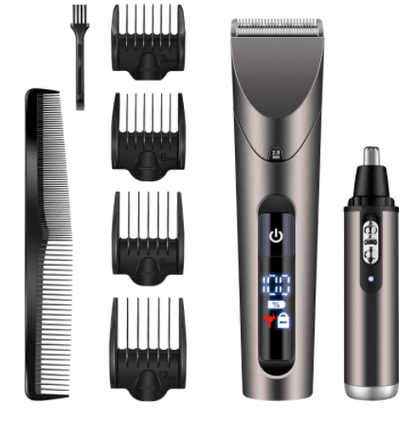 Hatteker Clipper Cordless Hair Beard Nose Hair Trimmer Waterproof RFC 69102