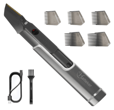 HATTEKER Retractable men's shaver portable Body Hair trimmer
