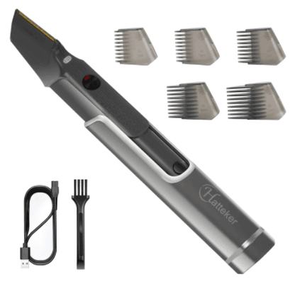 HATTEKER Retractable men's shaver portable Body Hair trimmer