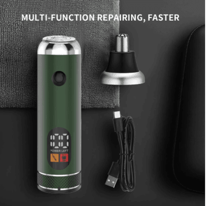 HATTEKER T-blade Hair Clippers 2 in 1 Nose trimmer Electric Hair Cut Machine Cordless