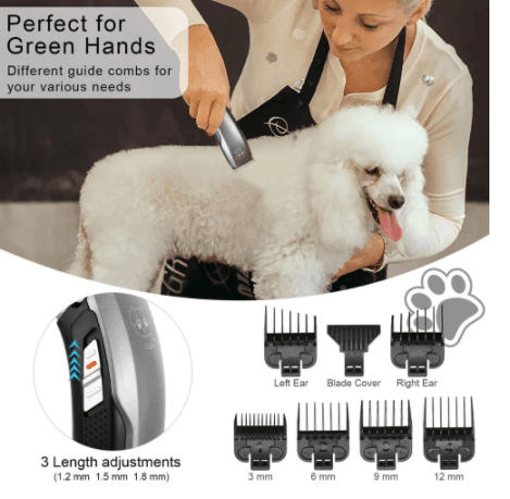 HATTEKER pet hair clipper Dog Cat Hair Trimmer Animal