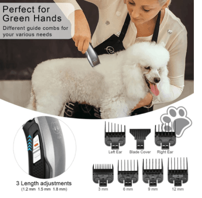HATTEKER pet hair clipper Dog Cat Hair Trimmer Animal