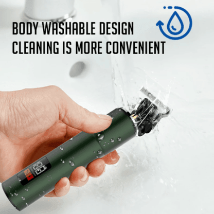HATTEKER T-blade Hair Clippers 2 in 1 Nose trimmer Electric Hair Cut Machine Cordless