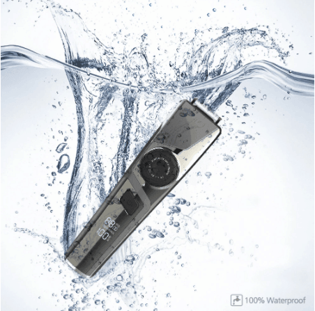 HATTEKER Professional Hair Trimmer Waterproof Men grooming kit Ceramic Blade 30903