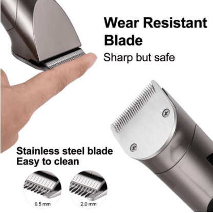 Hatteker Clipper Cordless Hair Beard Nose Hair Trimmer Waterproof RFC 69102