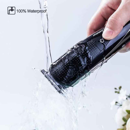 HATTEKER 5-in-1 Hair Clipper for Men RFC-598 – Rechargeable Beard & Body Grooming Kit with Multiple Attachments