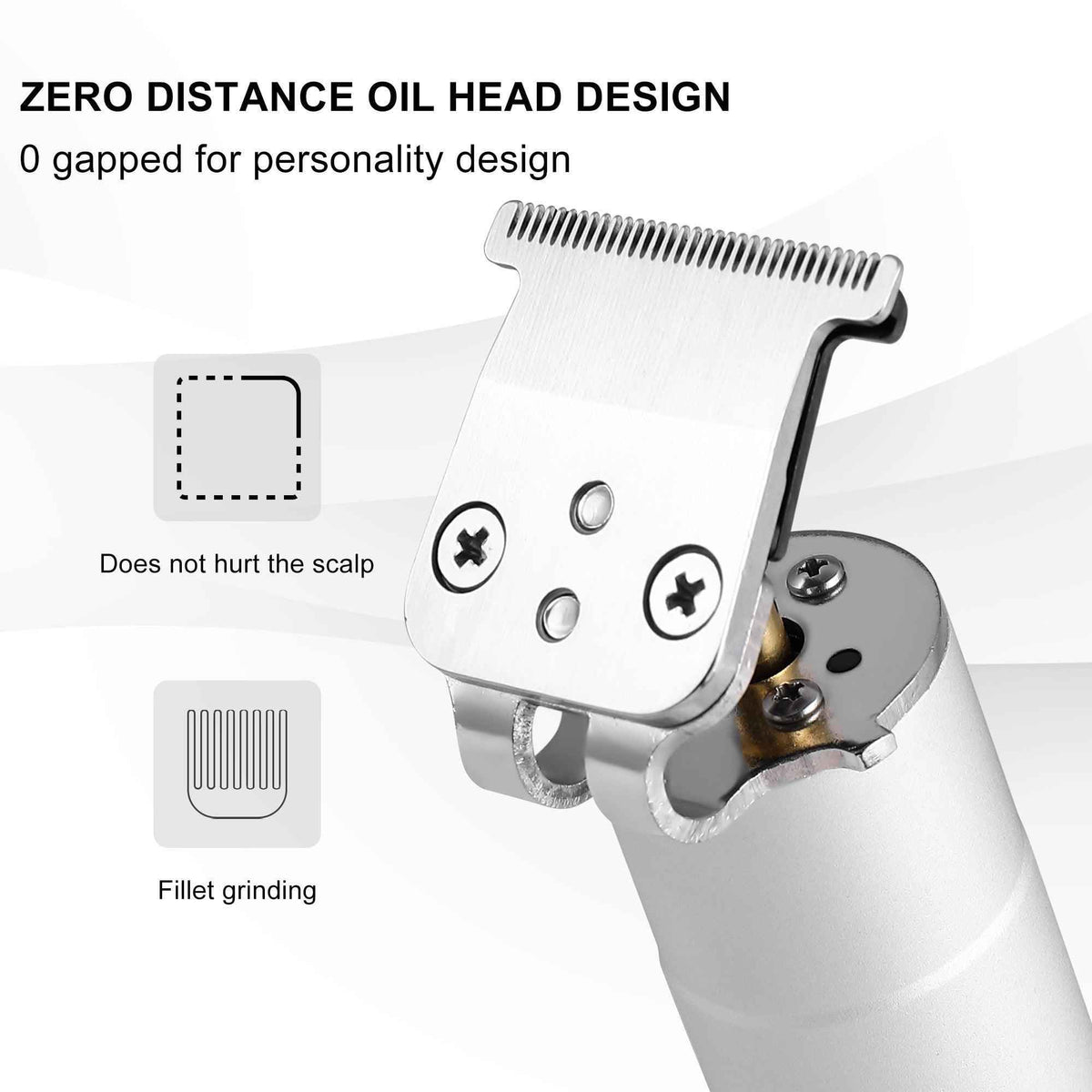 HATTEKER Professional Hair Clipper Trimmer for Men Beard