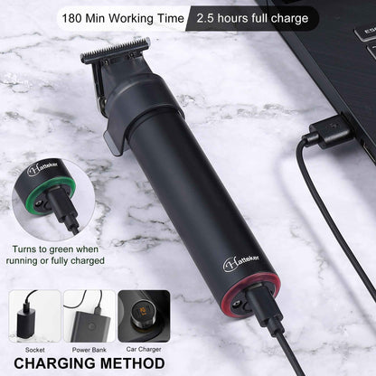 HATTEKER Hair Clipper Trimmer for Men Cordless Beard Trimmer