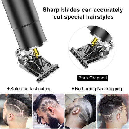 HATTEKER Hair Clipper Trimmer for Men Cordless Beard Trimmer