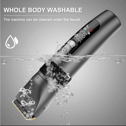 HATTEKER  Hair Clipper  Professional Waterproof grooming kit 3 in1 USB charging Haircut RFC-69503