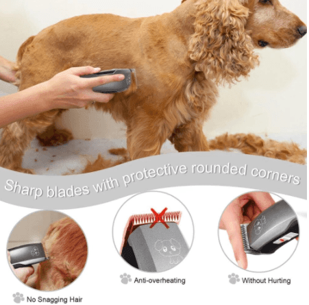 HATTEKER pet hair clipper Dog Cat Hair Trimmer Animal