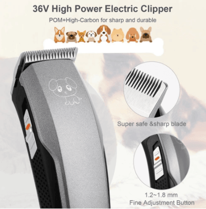 HATTEKER pet hair clipper Dog Cat Hair Trimmer Animal